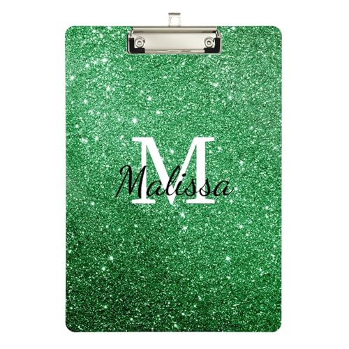 Maßgeschneiderte Klemmbretter für Klassenzimmer, Standardloch für Trainer, medizinisches Klassenzimmer, Größe 22,9 x 30,5 cm, personalisiertes glitzerndes Muster Maßgeschneiderte Klemmbretter für Klassenzimmer, Standardloch für Trainer, medizinisches Klassenzimmer, Größe 22,9 x 30,5 cm, personalisiertes glitzerndes Muster von sanluoli