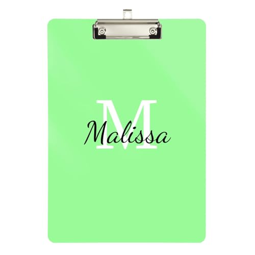 Maßgeschneidertes Klemmbrett, Folio, Kunststoff, transparent, für Klemmbrett, Lehrer, Größe 22,9 x 30,5 cm, personalisiertes glitzerndes Muster Maßgeschneidertes Klemmbrett, Folio, Kunststoff, transparent, für Klemmbrett, Lehrer, Größe 22,9 x 30,5 cm, personalisiertes glitzerndes Muster von sanluoli
