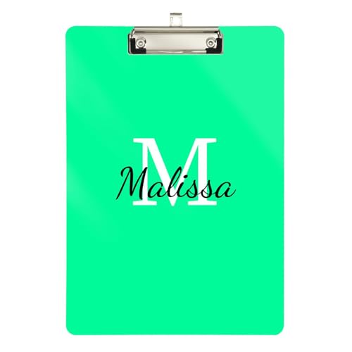 Maßgeschneidertes medizinisches Klemmbrett, transparent, für Klassenzimmer, für Lehrer, High School, Größe 22,9 x 30,5 cm, personalisiertes glitzerndes Muster Maßgeschneidertes medizinisches Klemmbrett, transparent, für Klassenzimmer, für Lehrer, High School, Größe 22,9 x 30,5 cm, personalisiertes glitzerndes Muster von sanluoli