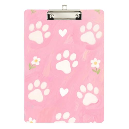 Niedliche Blume Paw Prints Notizen mit wasserdichter Mappe für Fußball Softball Coaching Größe 9 x 12 Niedliche Blume Paw Prints Notizen mit wasserdichter Mappe für Fußball Softball Coaching Größe 9 x 12 von sanluoli