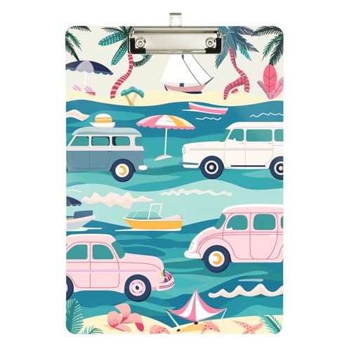 Ocean Beach Ocean Style Verschiedene Arten von Autos Medizinisches Taschen-Klemmbrett Kunststoff für Klemmbrett Lehrer Größe 9 x 12 Ocean Beach Ocean Style Verschiedene Arten von Autos Medizinisches Taschen-Klemmbrett Kunststoff für Klemmbrett Lehrer Größe 9 x 12 von sanluoli