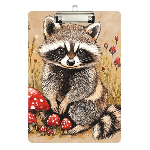 Sweet Raccoon Terrakotta-Klemmbrett, Standard-Loch, für Krankenschwestern, Heimunternehmer, Größe 22,9 x 30,5 cm Sweet Raccoon Terrakotta-Klemmbrett, Standard-Loch, für Krankenschwestern, Heimunternehmer, Größe 22,9 x 30,5 cm von sanluoli