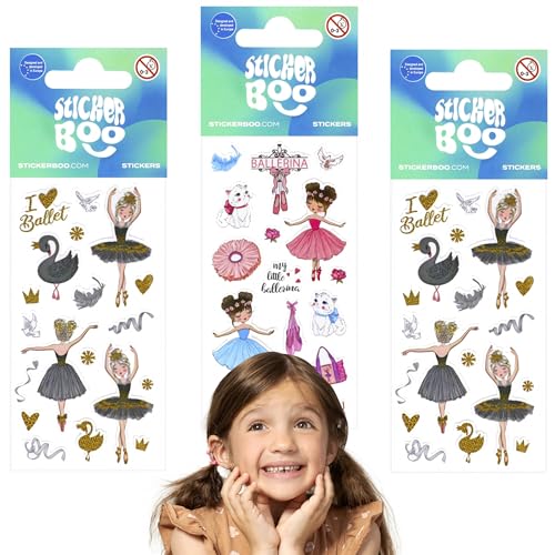 Ballerina Sticker Set, Aufkleber für Mädchen Ballerina Sticker Set, Aufkleber für Mädchen von sarcia.eu