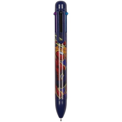 MARVEL Spider Man MEHRFARBIGER 6-in-1-Kugelschreiber, automatischer Schulkugelschreiber, 6 FARBEN (Spider-Man) von sarcia.eu