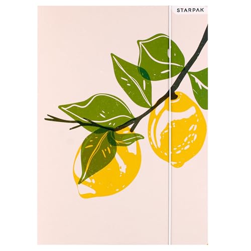 OBST STARPAK LAMINIERT Schulmappe mit Gummiband A4 (Obst) von sarcia.eu