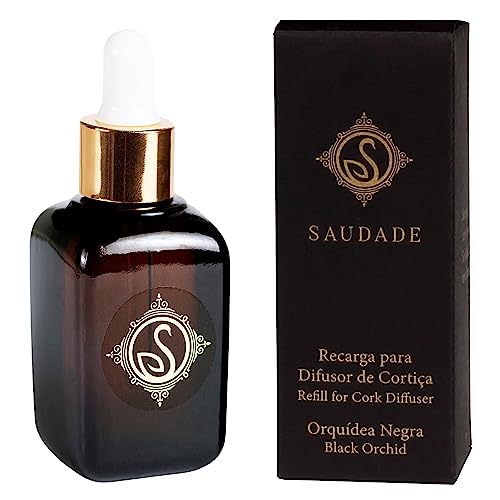 SAUDADE exklusives Duftöl für Korkdiffusor - Schwarze Orchidee 30ml von sarcia.eu