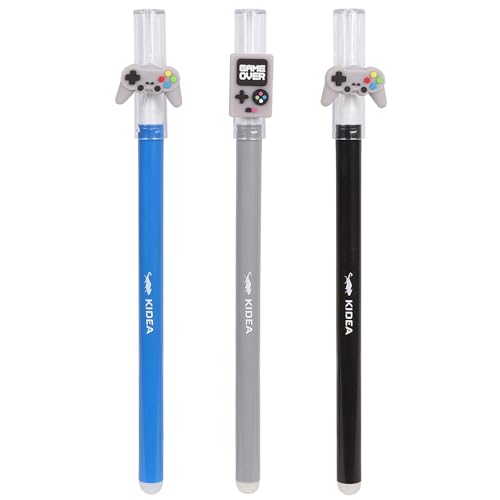 sarcia.eu Gelschreiber mit Radiergummi für Gamer, löschbar, blaue Tinte, Büro, Schule, für Jungen 3x sarcia.eu Gelschreiber mit Radiergummi für Gamer, löschbar, blaue Tinte, Büro, Schule, für Jungen 3x von sarcia.eu