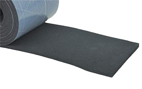 sarian Moosgummi selbstklebend Stärke 8mm klebeschicht Klebeband Klebestreifen Dichtband Dichtungsband Zellkautschuk Industriequalität von sarian