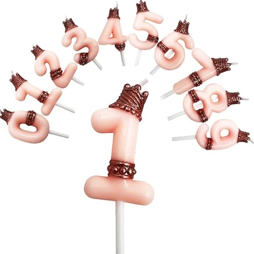 Geburtstagskerzen, Rosa 1 Geburtstagskerze Kronenkerze Kleine Prinzessin Zahlenkerze Kuchen Geburtstagskerze Hochzeit mit Ständer Geburtstagskerzen, Rosa 1 Geburtstagskerze Kronenkerze Kleine Prinzessin Zahlenkerze Kuchen Geburtstagskerze Hochzeit mit Ständer von satxtv