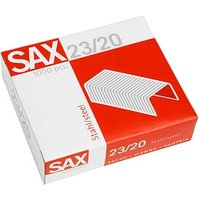 sax design Heftklammern 23/20, 1.000 St. von sax design
