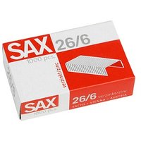 1.000 sax design Heftklammern 26/6 von sax design