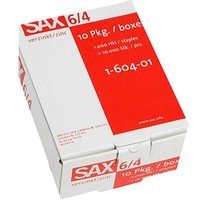 sax design Heftklammern 6/4, 1.000 St. von sax design