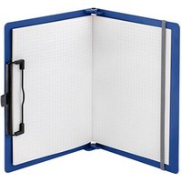 sax design Klemmbrett 2-750-22 DIN A5 auf DIN A4 blaubeere Kunststoff von sax design