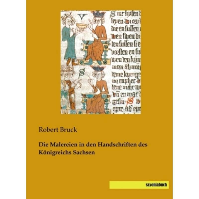 Die Malereien In Den Handschriften Des Königreichs Sachsen, Kartoniert (TB) von saxoniabuch.de