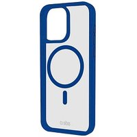 sbs Mag Frame Handy-Cover für Apple iPhone 15 Pro transparent, blau von sbs