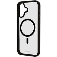 sbs Mag Frame Handy-Cover für Apple iPhone 16 transparent, schwarz von sbs