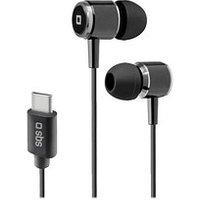 sbs StudioMix 100C In-Ear-Kopfhörer schwarz von sbs