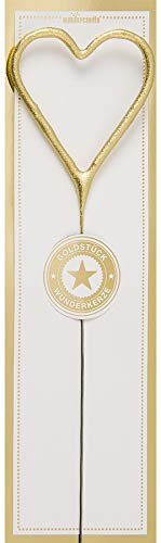 schenken-24: Wunderkerze Herz - Gold schenken-24: Wunderkerze Herz - Gold von schenken-24