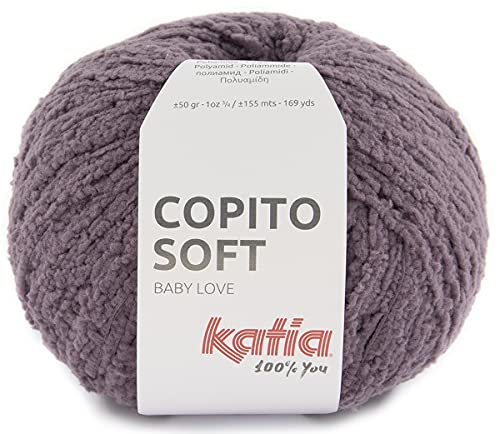 Katia 50 gr. Copito Soft Garn mit Plüsch-Effekt (28) von schuhundtextilshop