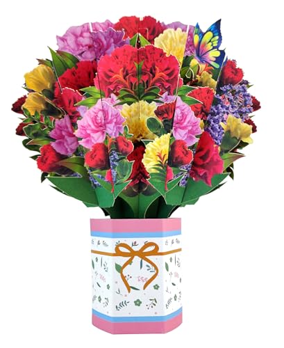 scicent Dankeskarten Pop-Up Blumenkarte Blumenkorb 3D Geschenkkarte zum Geburtstag als Gutschein oder für ein Geldgeschenk Blumen Klappkarte mit Umschlag - 20546 scicent Dankeskarten Pop-Up Blumenkarte Blumenkorb 3D Geschenkkarte zum Geburtstag als Gutschein oder für ein Geldgeschenk Blumen Klappkarte mit Umschlag - 20546 von scicent