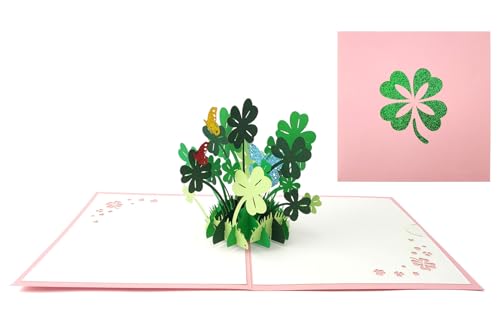 scicent Karte Zum Ruhestand Pop-Up Karten Geburtstagskarte 3D Kleeblätter Grußkarten Klappkarte Geburtstag Karte Viel Glück Gute Besserung Karten - 2070 scicent Karte Zum Ruhestand Pop-Up Karten Geburtstagskarte 3D Kleeblätter Grußkarten Klappkarte Geburtstag Karte Viel Glück Gute Besserung Karten - 2070 von scicent
