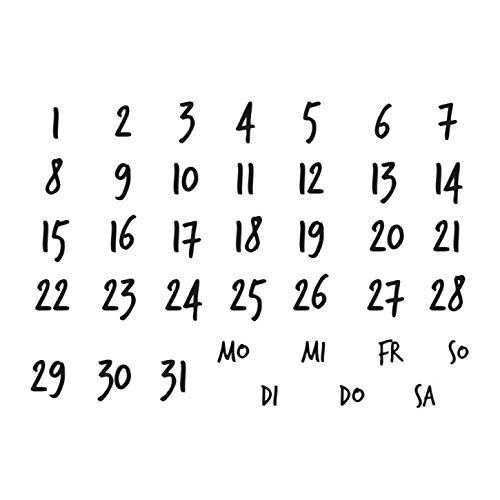 scrapbookheaven EFC Clear Stempel - Kalender scrapbookheaven EFC Clear Stempel - Kalender von scrapbookheaven