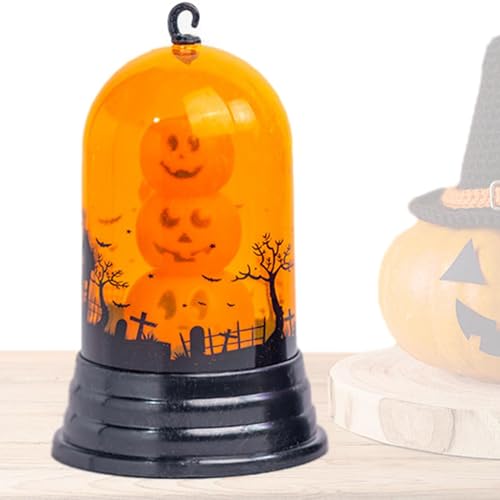 scyca Geisterlichter für Halloween, LED-Geisterlichter, 12 Halloween-LED- mit Kürbis-Geisterbatterien – gruselige Stimmungslichter für Halloween-Dekorationen von scyca