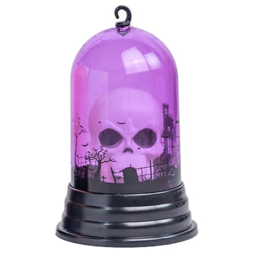 scyca Gruselige Geisterlaternen, Geisterlichter für Halloween, 12 LED- mit Kürbis-Geisterbatterien – gruselige Umgebungslichter für Halloween-Dekorationen von scyca