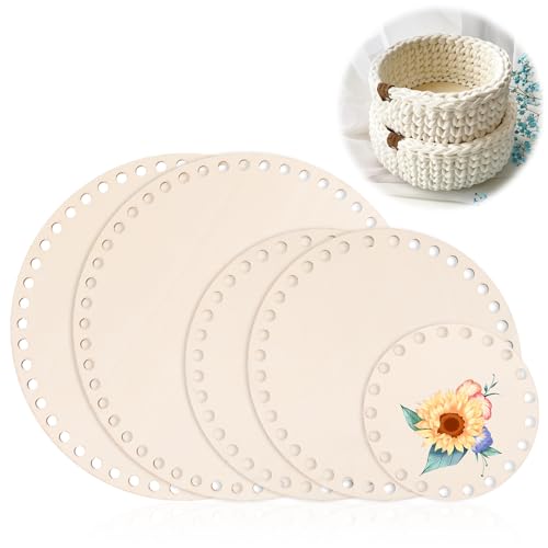 sdhiiolp 5 Stück Korbboden zum HäKeln Korbboden Aus Holz Holzboden zum HäKeln Naturholzkorbboden Korb Flechten set Korbboden set Crochet Basket für DIY Korbflechten 10/15 * 2/20 * 2cm Rund sdhiiolp 5 Stück Korbboden zum HäKeln Korbboden Aus Holz Holzboden zum HäKeln Naturholzkorbboden Korb Flechten set Korbboden set Crochet Basket für DIY Korbflechten 10/15 * 2/20 * 2cm Rund von sdhiiolp