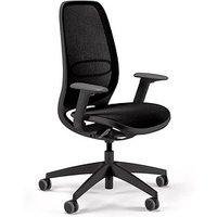 sedus Bürostuhl se:air, Ai-821/001 Stoff schwarz, Gestell schwarz sedus Bürostuhl se:air, Ai-821/001 Stoff schwarz, Gestell schwarz von sedus
