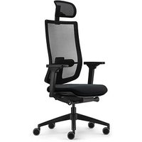 sedus Bürostuhl se:do pro light 2, AP-896/006 Stoff blau, Gestell schwarz von sedus