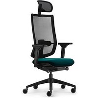 sedus Bürostuhl se:do pro light 2, AP-896/010 Stoff blau, Gestell schwarz von sedus