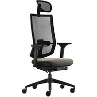 sedus Bürostuhl se:do pro light 2, AP-896/018 Stoff grau, Gestell schwarz von sedus