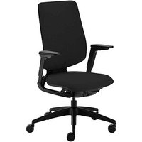 sedus Bürostuhl se:flex membran, EF-102/101 Stoff schwarz, Gestell schwarz von sedus