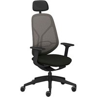 sedus Bürostuhl se:kit Membran, SN-821/101 Stoff schwarz, Gestell schwarz von sedus