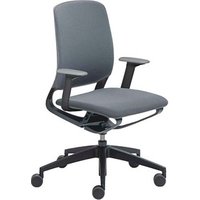 sedus Bürostuhl se:motion, EM-801/112 Stoff grau, Gestell schwarz von sedus