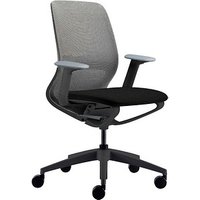 sedus Bürostuhl se:motion net, EM-821/105 Stoff grau, Gestell schwarz von sedus