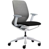 sedus Bürostuhl se:motion net, EM-821/111 Stoff grau, Gestell grau von sedus