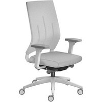 sedus Bürostuhl se:quaterback 2, QB-105/201 Stoff grau, Gestell grau von sedus