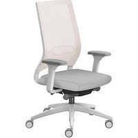 sedus Bürostuhl se:quaterback 2 membran, QB-125/201 Stoff grau, Gestell grau von sedus