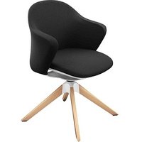 sedus Schalenstuhl se:flair FR-820/112 schwarz Stoff, 1 St. von sedus