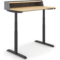 sedus desk home elektrisch höhenverstellbarer Schreibtisch eiche rechteckig, T-Fuß-Gestell schwarz 120,0 x 70,0 cm sedus desk home elektrisch höhenverstellbarer Schreibtisch eiche rechteckig, T-Fuß-Gestell schwarz 120,0 x 70,0 cm von sedus