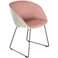 sedus Schalenstuhl on spot cosy uc-842/004 rosa Stoff von sedus