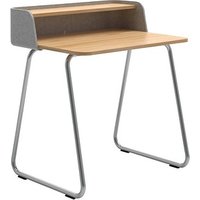 sedus secretair home Schreibtisch eiche, hellgrau rechteckig, Kufen-Gestell chrom 82,4 x 61,2 cm sedus secretair home Schreibtisch eiche, hellgrau rechteckig, Kufen-Gestell chrom 82,4 x 61,2 cm von sedus