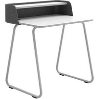 sedus secretair home Schreibtisch weiß, anthrazit rechteckig, Kufen-Gestell weiß 82,4 x 61,2 cm sedus secretair home Schreibtisch weiß, anthrazit rechteckig, Kufen-Gestell weiß 82,4 x 61,2 cm von sedus