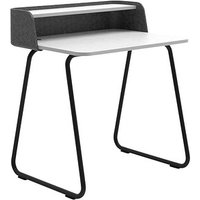 sedus secretair home Schreibtisch weiß, anthrazit rechteckig, Kufen-Gestell schwarz 82,4 x 61,2 cm sedus secretair home Schreibtisch weiß, anthrazit rechteckig, Kufen-Gestell schwarz 82,4 x 61,2 cm von sedus