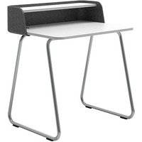 sedus secretair home Schreibtisch weiß, anthrazit rechteckig, Kufen-Gestell chrom 82,4 x 61,2 cm sedus secretair home Schreibtisch weiß, anthrazit rechteckig, Kufen-Gestell chrom 82,4 x 61,2 cm von sedus