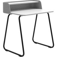 sedus secretair home Schreibtisch weiß, hellgrau rechteckig, Kufen-Gestell schwarz 82,4 x 61,2 cm sedus secretair home Schreibtisch weiß, hellgrau rechteckig, Kufen-Gestell schwarz 82,4 x 61,2 cm von sedus