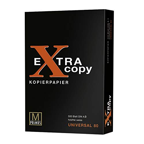 Primus 42753 - Kopierpapier Extra Copy A3, weiß, 500 Blatt, 80 g/m² Primus 42753 - Kopierpapier Extra Copy A3, weiß, 500 Blatt, 80 g/m² von selbst