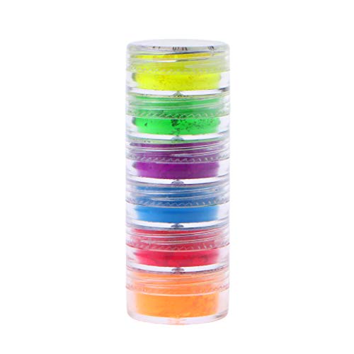 Glimmerpulver für Epoxidharz fluoreszierendes Pulver Epoxidharz Farbpigmente für Harz Kunst Handwerk DIY Lidschatten Schmuckherstellung von seluluory